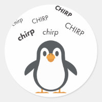 Chirp Penguin Cute Emoji