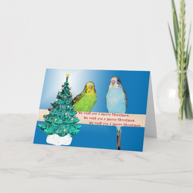 Chirpin' Good Year Holiday Card (Front)