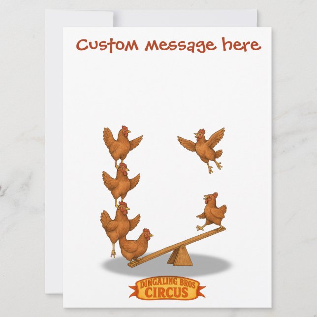 Chirpy Chickens acrobat squad (Front)
