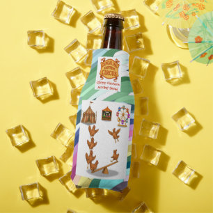 Chirpy Chickens acrobat squad Bottle Cooler