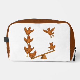 Chirpy Chickens acrobat squad Dopp Kit
