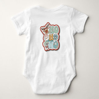 Chirstimas Ho HO Baby Bodysuit