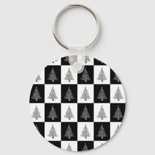 Chirstmas Tree Chess Key Ring