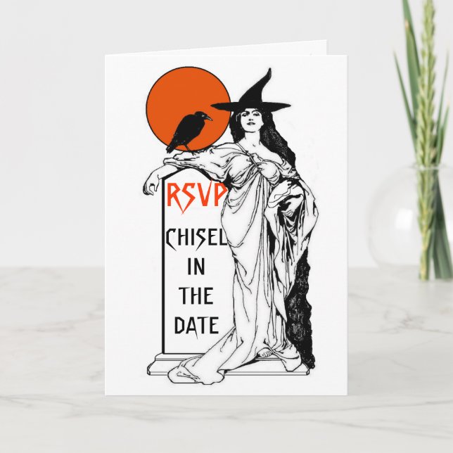 CHISEL IN THE DATE INVITATION (Front)