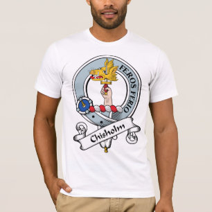 Chisholm Clan Badge T-Shirt