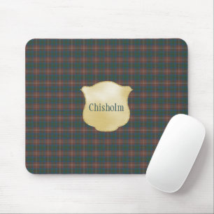 Chisholm Hunting Ancient Original Scottish Tartan Mouse Pad