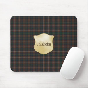 Chisholm Hunting Modern Original Scottish Tartan Mouse Pad
