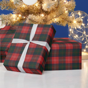 Chisholm Modern Original Scottish Tartan Wrapping Paper