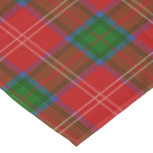 Chisholm Scottish Clan Tartan Pattern Tablecloth