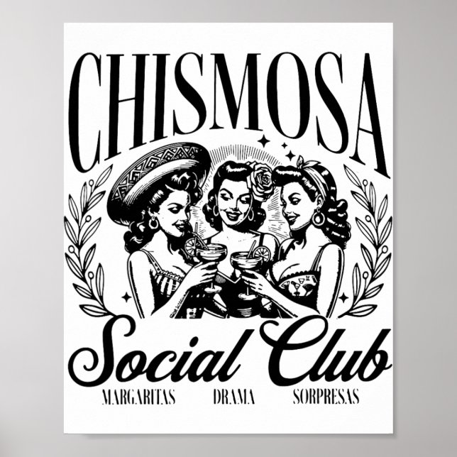 Chismosa Social Club  Poster (Front)