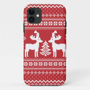 Chistmas motif iPhone 11 case