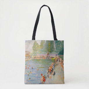Chiswick Baths   Sir John Lavery Tote Bag