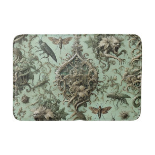 Chitinous Elegy – Gothic Insect Bath Mat