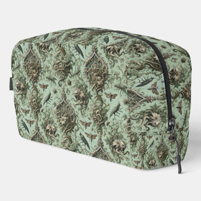 Chitinous Elegy – Gothic Insect  Dopp Kit (Right Corner)