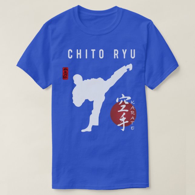 Chito Ryu Karate Instructor  T-Shirt (Design Front)