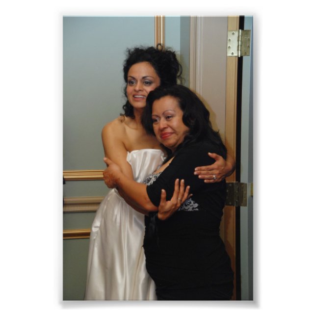 Chitra & Jeffrey: Wedding Photo Print (Front)