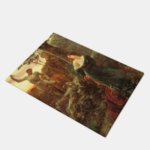 Chivalry (by Frank Dicksee) Doormat