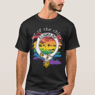 Chivalry Woodcut Pride T-Shirt