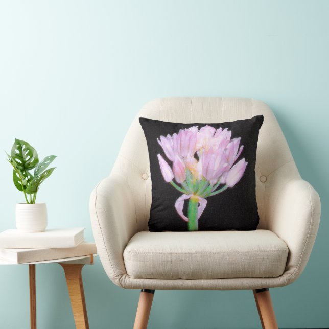 Chives Flower Cushion (Chair)