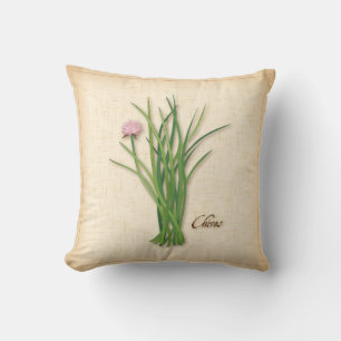 Chives Herb Pillow