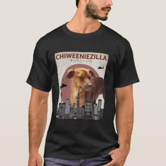 Chiweeniezilla Funny Chiweenie T Shirt Dog Lovers 