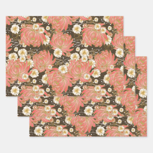 Chiyogami Yuzen Washi Style pattern Wrapping Paper