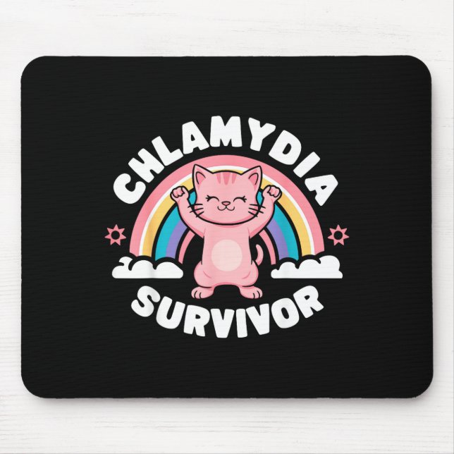 Chlamydia Survivor  Mouse Pad (Front)
