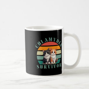 Chlamydia Survivor Retro Sarcastic Ironic Y2k Inap Coffee Mug