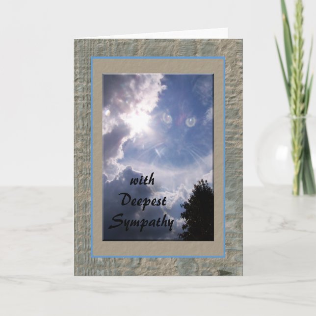 Chloe Among the Clouds Card (Front)