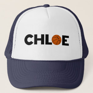 Chloe Basketball Trucker Hat