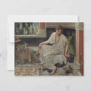 Chloe (by Edward Poynter) Card