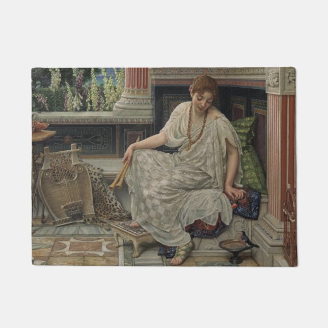 Chloe (by Edward Poynter) Doormat (Front)