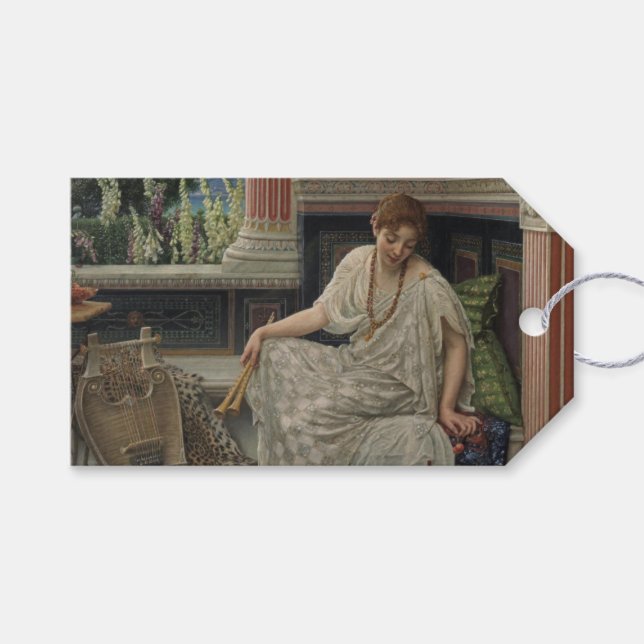 Chloe (by Edward Poynter) Gift Tags (Front (Horizontal))