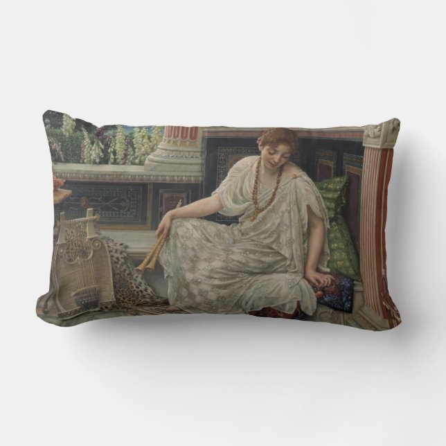 Chloe (by Edward Poynter) Lumbar Cushion (Front)