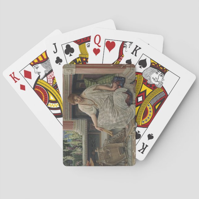 Chloe (by Edward Poynter) Playing Cards (Back)
