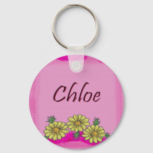 Chloe Daisy Keychain