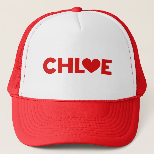 Chloe Love Trucker Hat (Front)