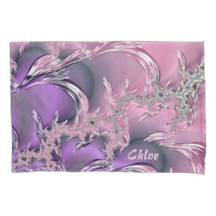 ~ CHLOE ~ ~ Original Fractal Design ~ Pink Ice ~ Pillowcase