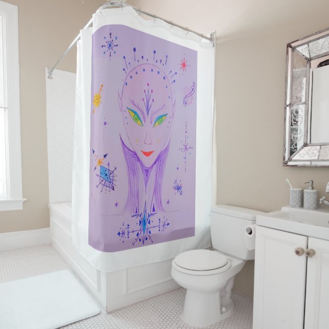 Chloe Shower Curtain (In Situ)