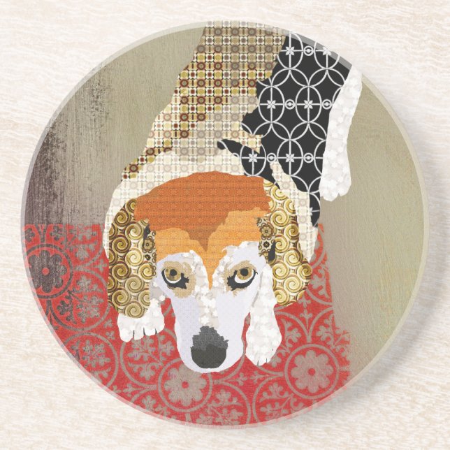 Chloe Vintage  Floral Coaster (Front)