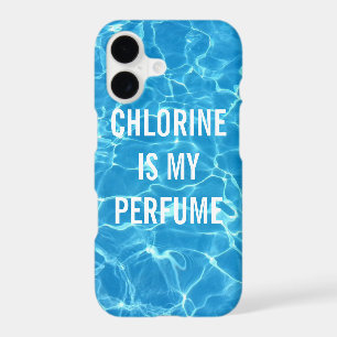 Chlorine Is My Perfume Swimming Pool Typographic