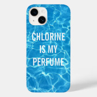 Chlorine Is My Perfume Swimming Pool Typographic