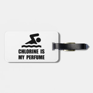 Chlorine Perfume Luggage Tag