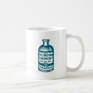 Chloroform bottle coffee mug