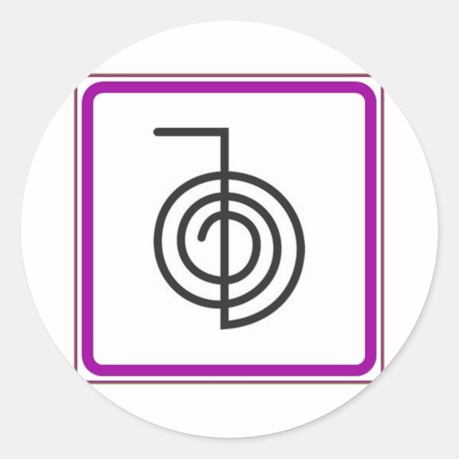 Cho Ku Rei Classic Round Sticker (Front)