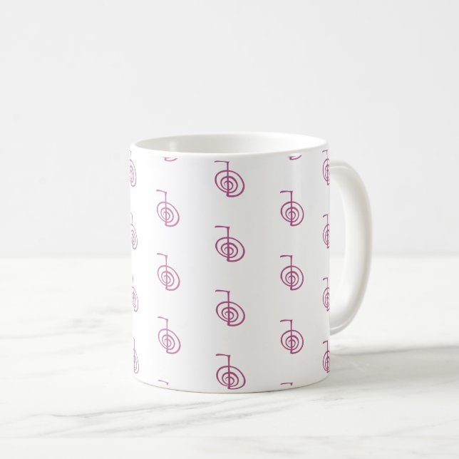 Cho Ku Rei Reiki Symbol Classic White Reiki  Mug (Front Right)