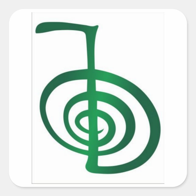 Cho Ku Rei Square Sticker (Front)