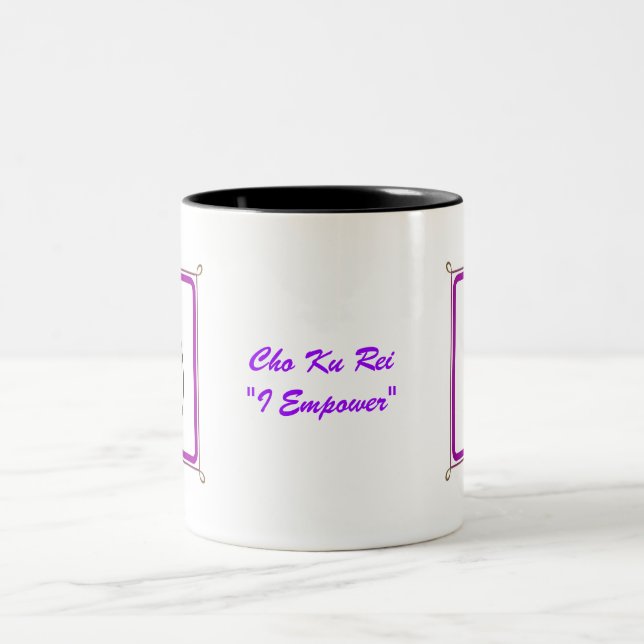 Cho Ku Rei Two-Tone Coffee Mug (Center)