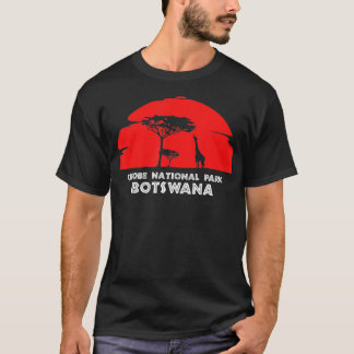 Chobe National Park Botswana Africa Safari Girrafe T-Shirt