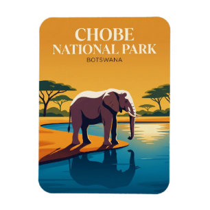 Chobe National Park Botswana Magnet